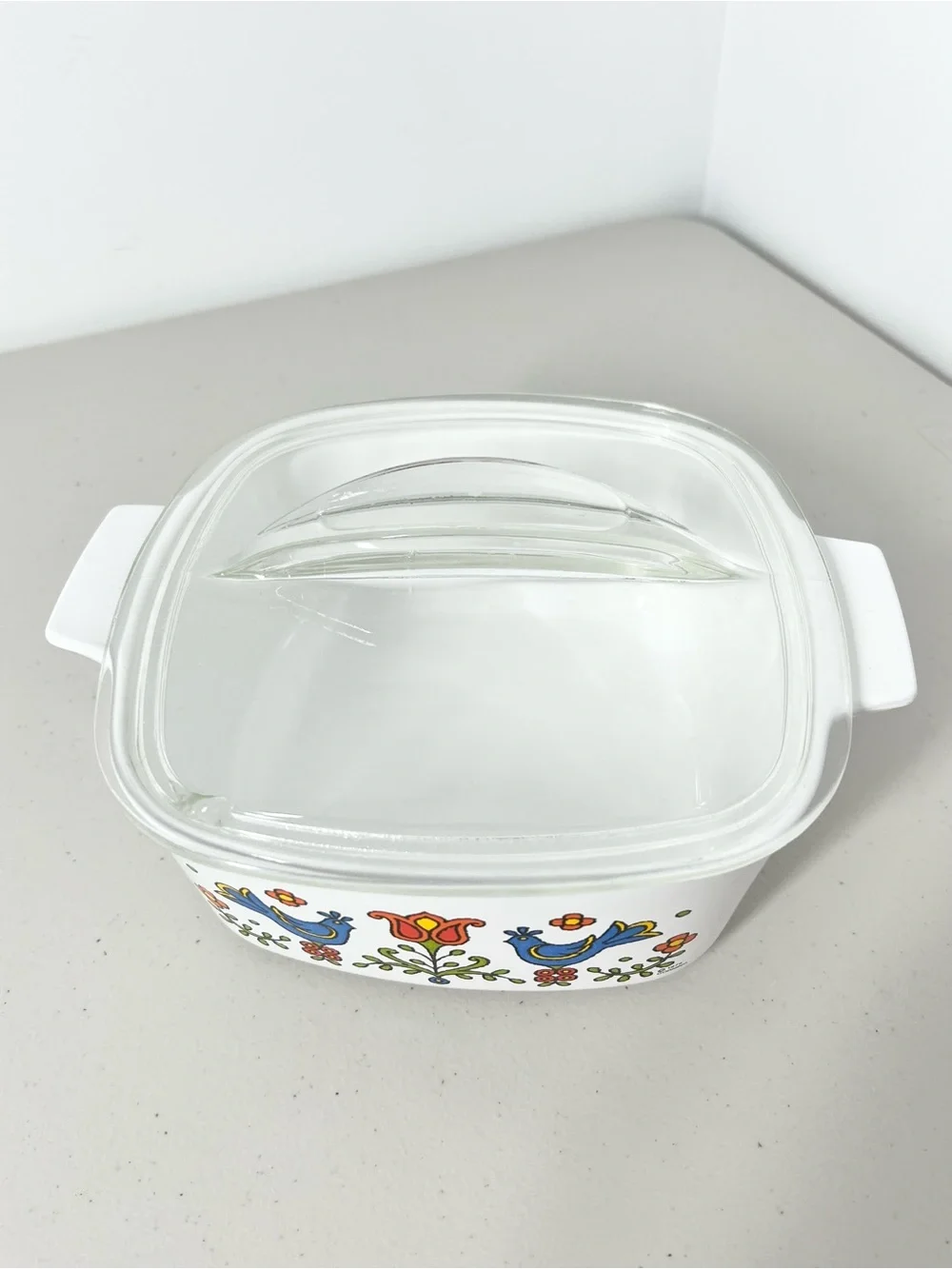 Vintage CorningWare Country Festival 1 1/2 Quart Casserole Dish